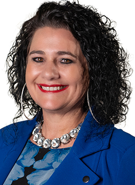 A photograph of Heather Woodward, Human Resources of PCI Productions LLC