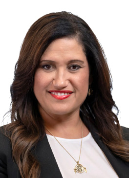 A photograph of Sandy Hollinger, Board Member of PCI Productions LLC